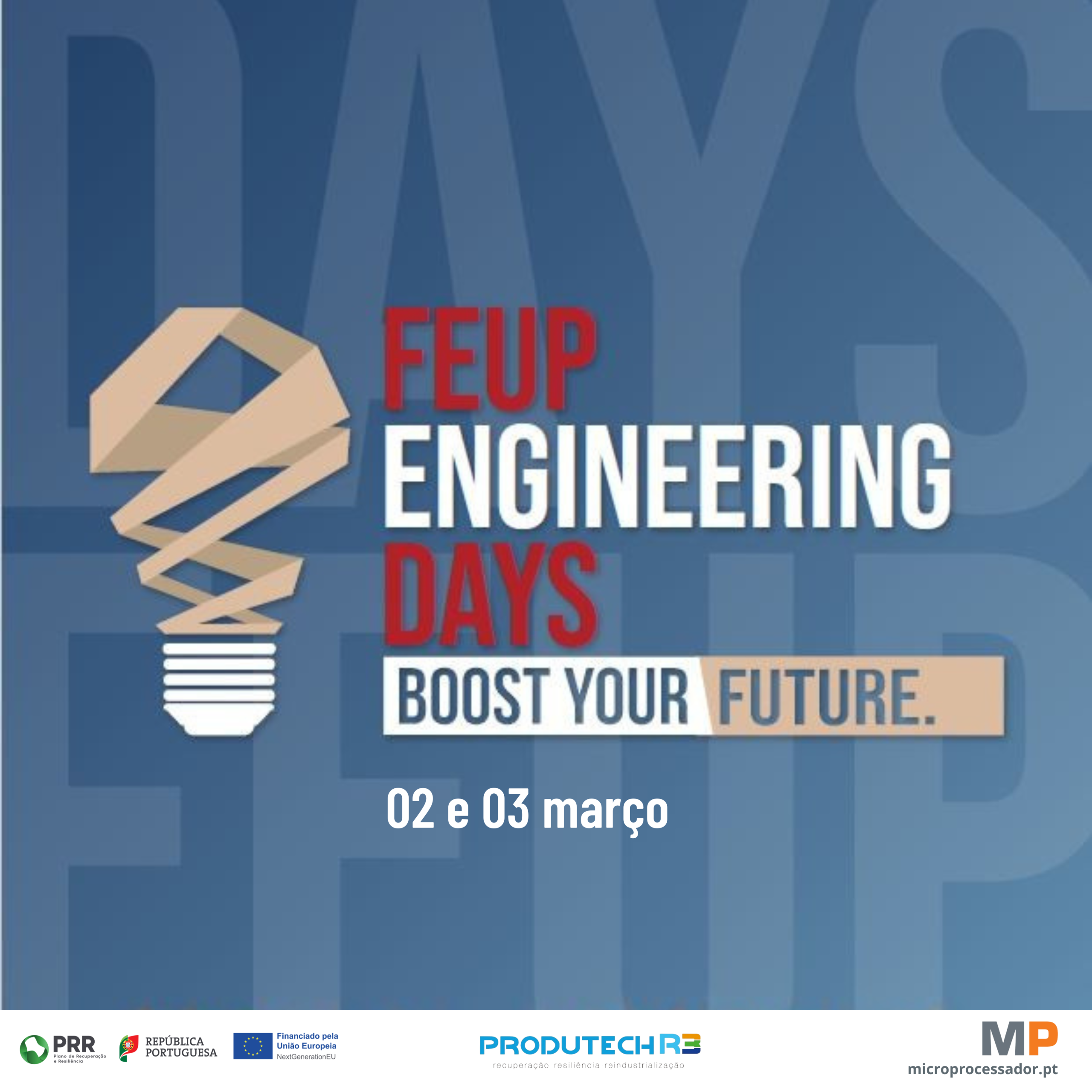 A Microprocessador na FEUP Engineering Days.